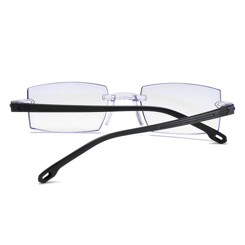 -1.0 -1.5 -2 -2.5 -3 -3.5 -4 -4.5 -5 -5.5 -6 Myopia Memory Optical Glasses Half Frame Finished Men Women Shortsighted Eyeglasses