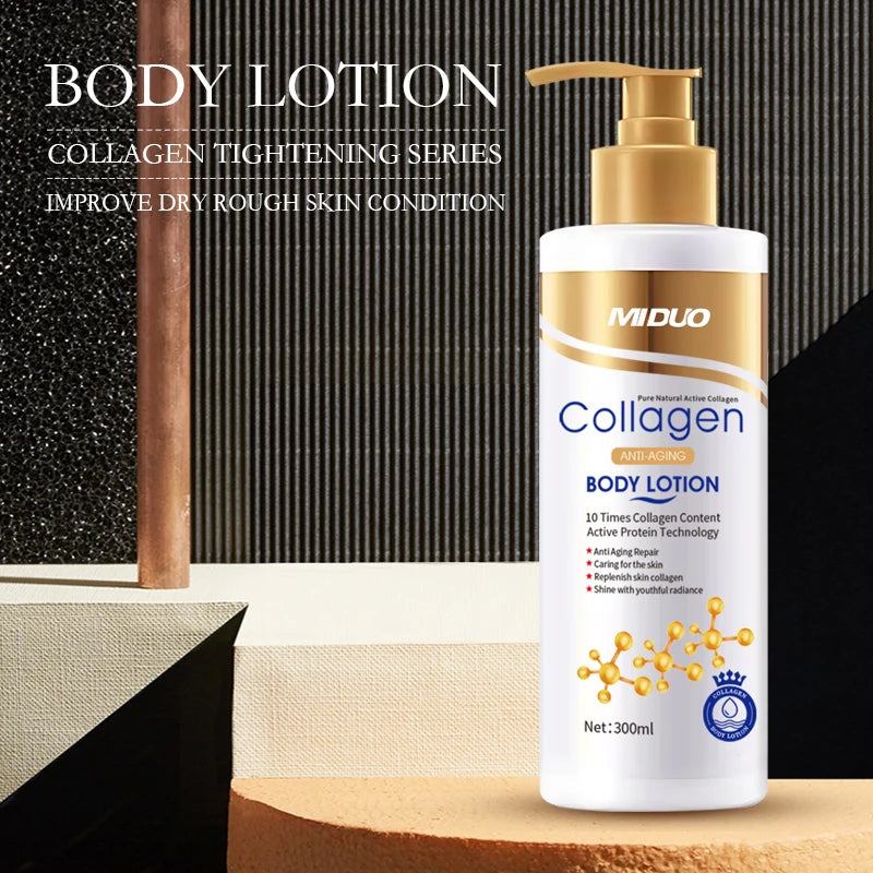 Collagen Milk Bleaching Face Body Cream Whitening Cream Skin Whitening Moisturizing Body Lotion Skin Lightening Cream Body Care