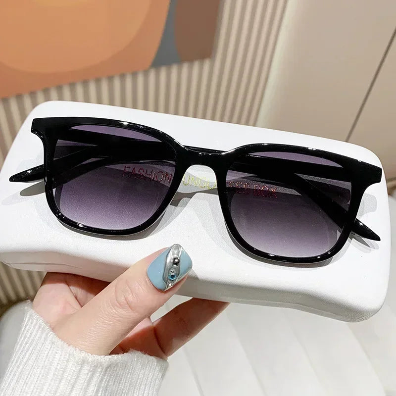 Unisex Trendy New Sunglasses Women's Retro Vintage Ultralight Myopia Glasses Outdoor UV Protection Eyeglasses with Prescription