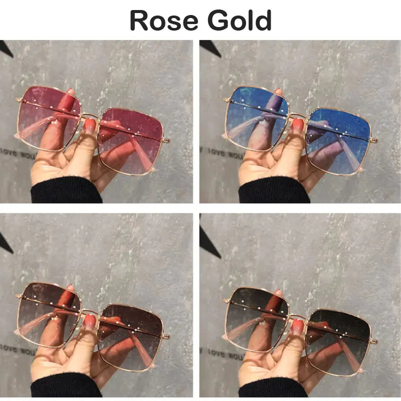 Photochromic Glasses Women's Myopia Reading Glasses 0 To - 6.0 Transparent Glasses Fashion Sunglasses Metal Frame Eyeglasses