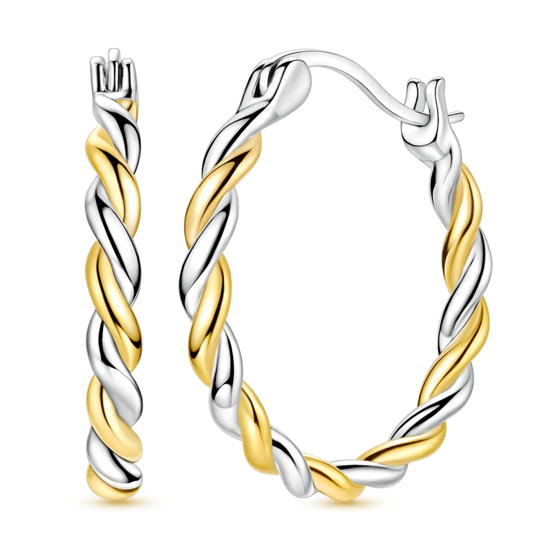 Ladies' Gold Earrings 925 Pure Silver Tree of Life Earrings, Birthday, Wedding, Engagement Party Fashion Jewelry Gifts 2025 New