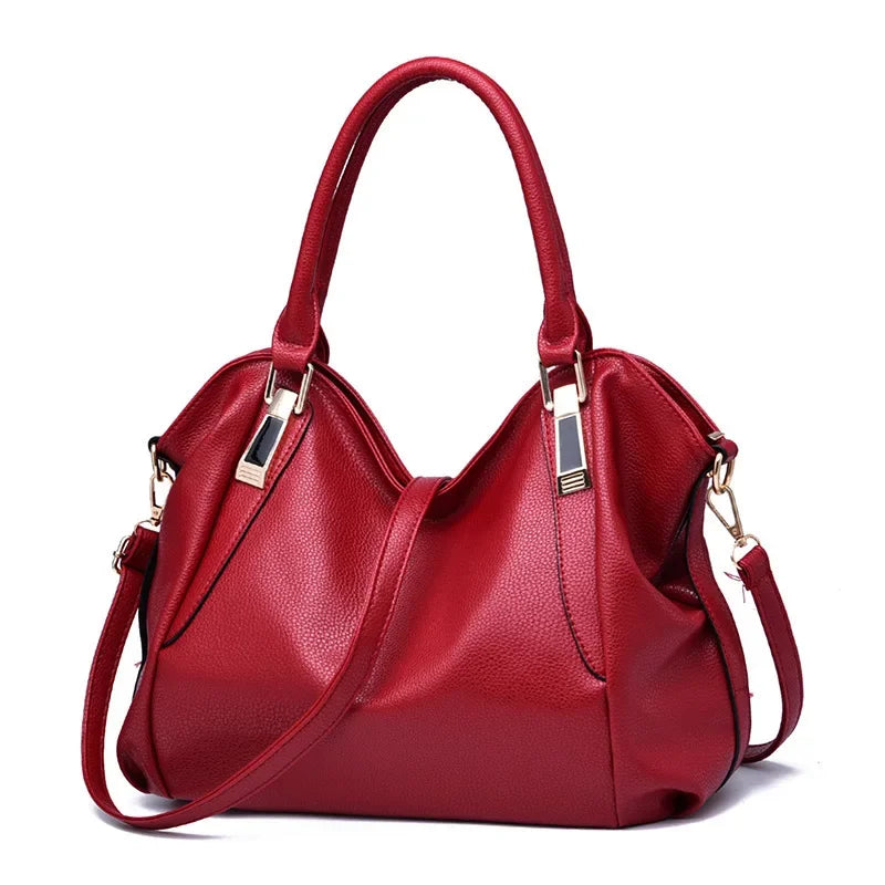 2025 Hot Women'S Fashion Soft Leather Handbag Large Capacity Women'S Bag One Shoulder Crossbody Bag Women'S Stylish Backpack