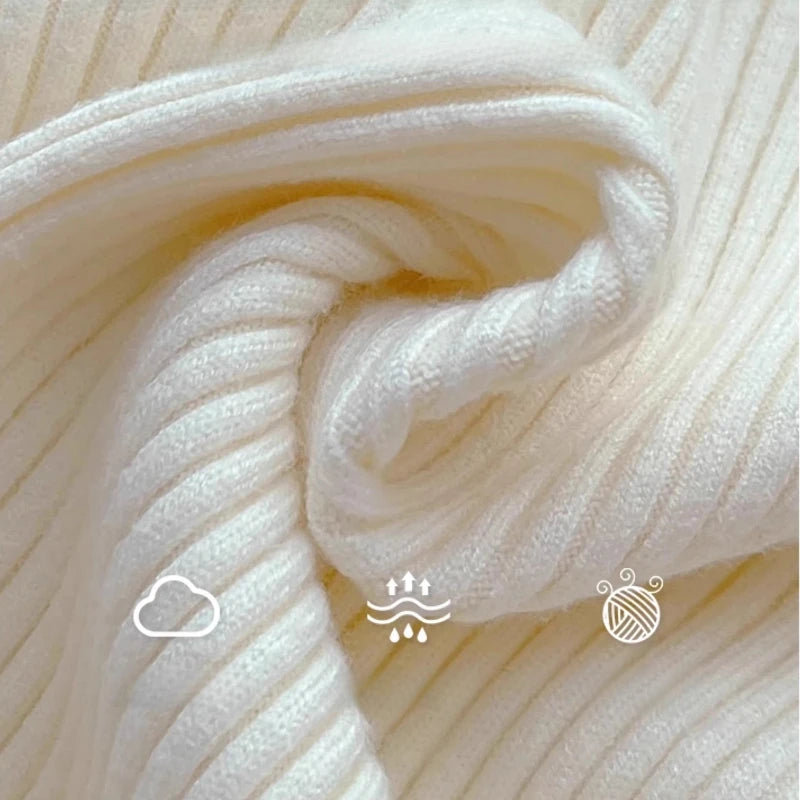 Solid Color Slim Tops Chic Autumn Winter 2025 Pullovers Women Long Sleeve Casual Turtleneck Warm Basic Sweater Knit Jumpers