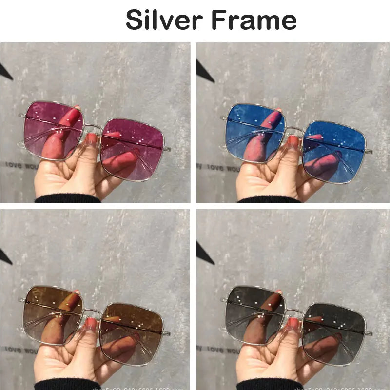 Photochromic Glasses Women's Myopia Reading Glasses 0 To - 6.0 Transparent Glasses Fashion Sunglasses Metal Frame Eyeglasses