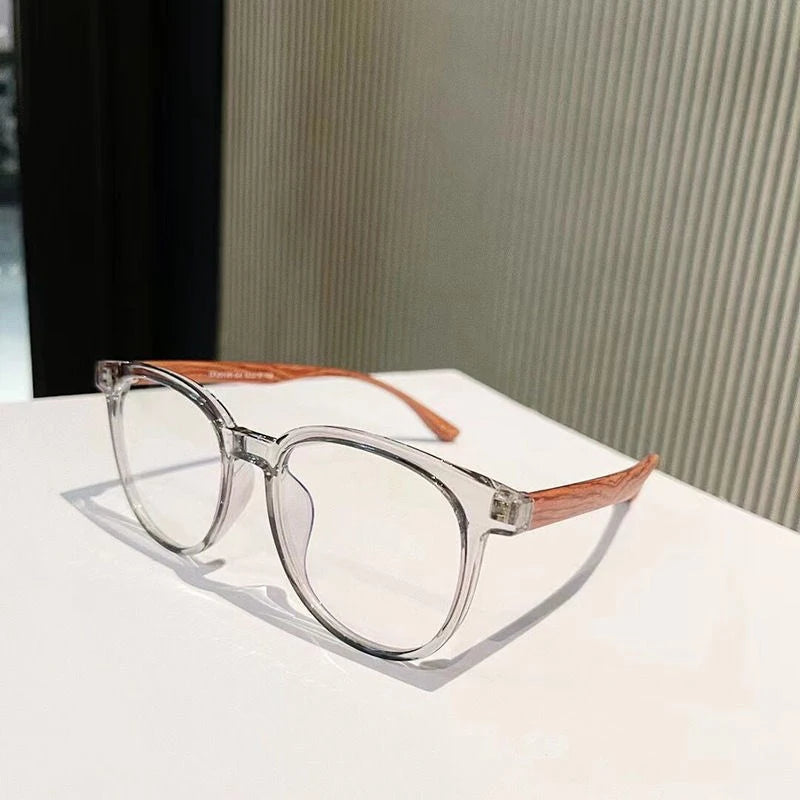 New Square Glasses Women Pc Frame Glasses Men Myopia Glasses Plain Glasses Nearsighted Eyewear Glasses -1.0 -2.5 -2.0 -2.5