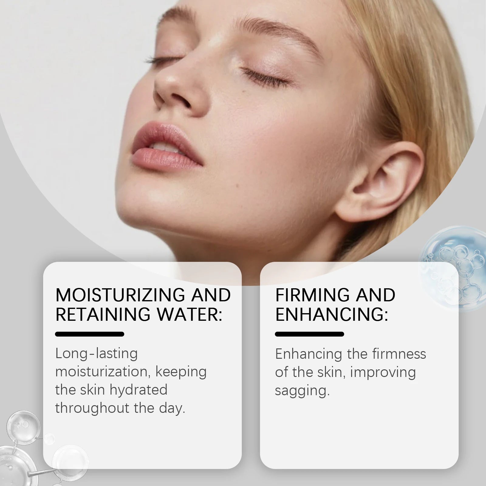 Calcium Intense Ampoule Plus with Collagen Moisturizing Essence Firming Smoothing Brightening Revitalizing Hydrating Face Serum