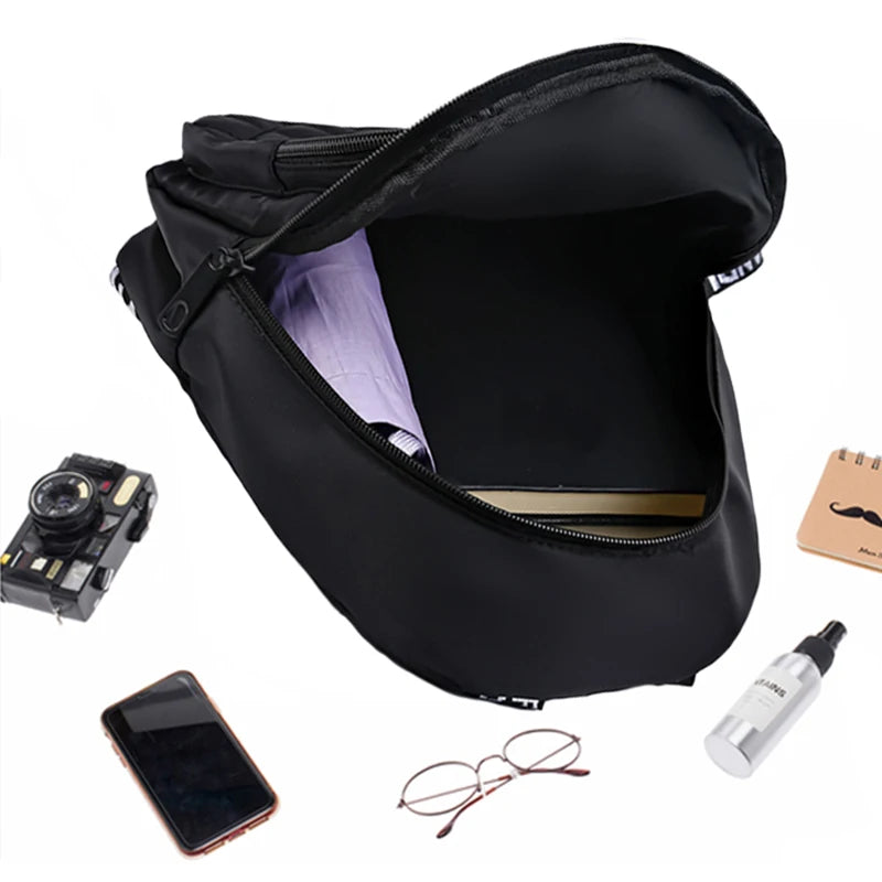 Backpack women's new Korean version of all fashionable Oxford cloth backpack fashion leisure large capacity travel schoolbag