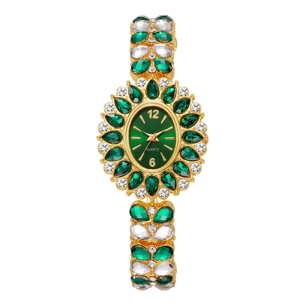 Luxury Rhinestone Women Watches Fashion Bracelet Strap Ladies Quartz Wristwatch Girls Clock Reloj Mujer