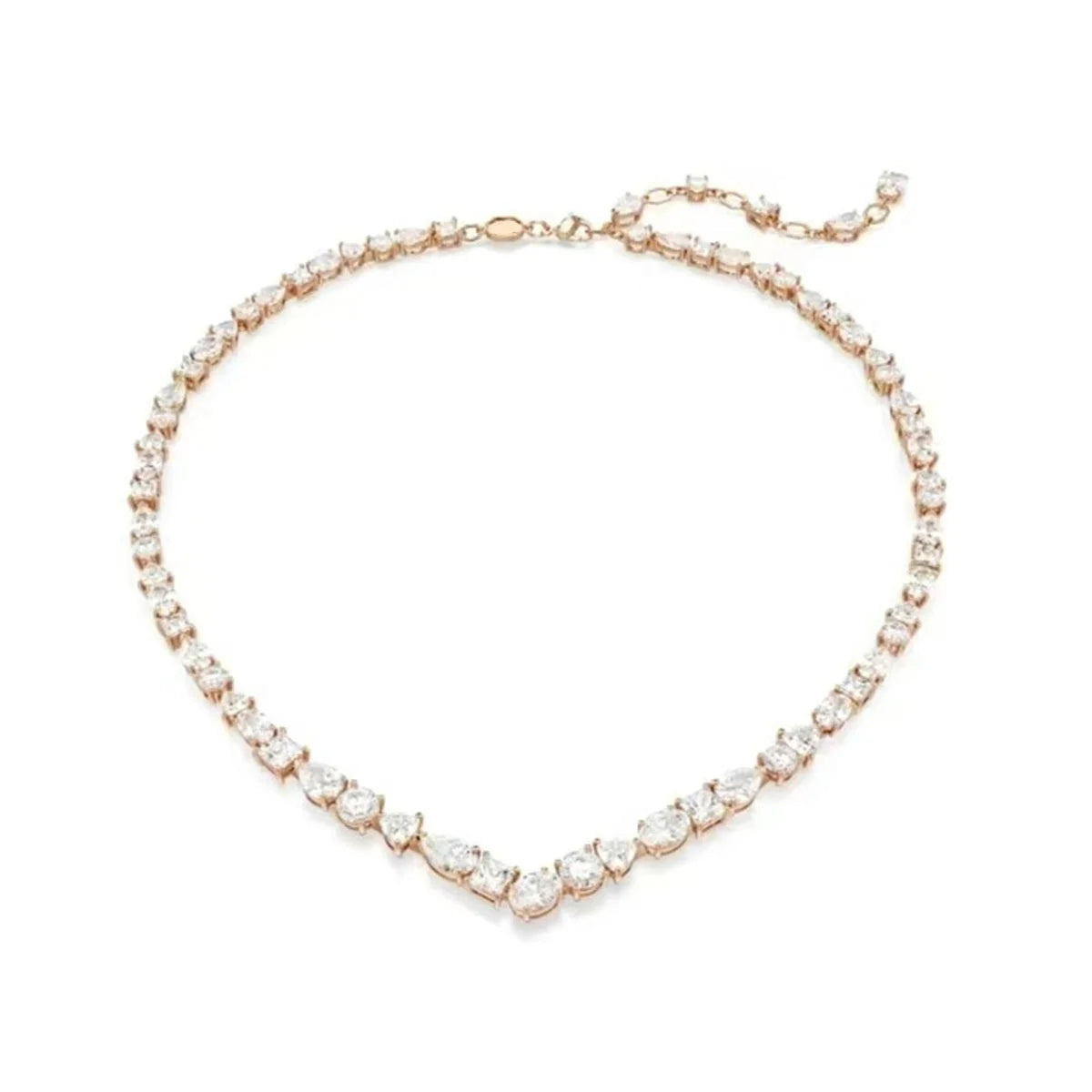 Original Geometric Charms Teardrop Jewelry Necklace Fine Jewelry Set Women Water Drop Bracelet Earrings Ring Romantic Gift