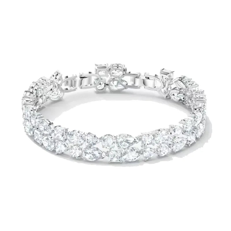 Original Geometric Charms Teardrop Jewelry Necklace Fine Jewelry Set Women Water Drop Bracelet Earrings Ring Romantic Gift