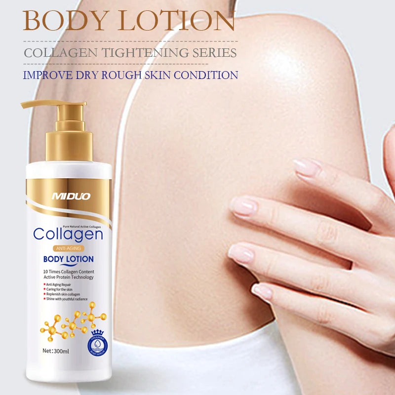 Collagen Milk Bleaching Face Body Cream Whitening Cream Skin Whitening Moisturizing Body Lotion Skin Lightening Cream Body Care