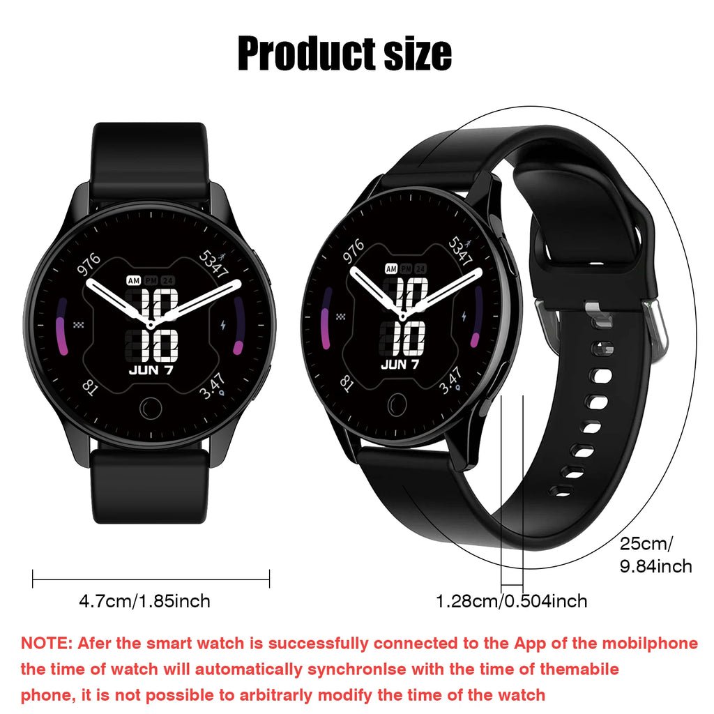Smart Watch, Wireless Call/Dial, Multi-Sport Mode, Multiple APP Reminders, Suitable for Men and Women, Compatible with IPhone/An