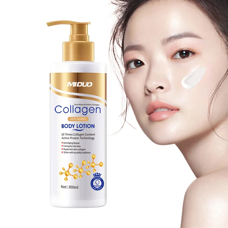 Collagen Milk Bleaching Face Body Cream Whitening Cream Skin Whitening Moisturizing Body Lotion Skin Lightening Cream Body Care