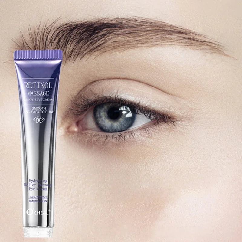 Hyaluronic Acid Eye Cream Roller For Wrinkles Dark Circles Puffiness Anti Aging Treatment Moisturizer Skin Care