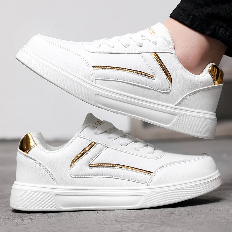 Women's Non-slip Sneakers for Walking New Wave Shoe Autumn Tround Toe Lace Up Flats 2025 Anti-slip Minimalist  Platform Sneakers