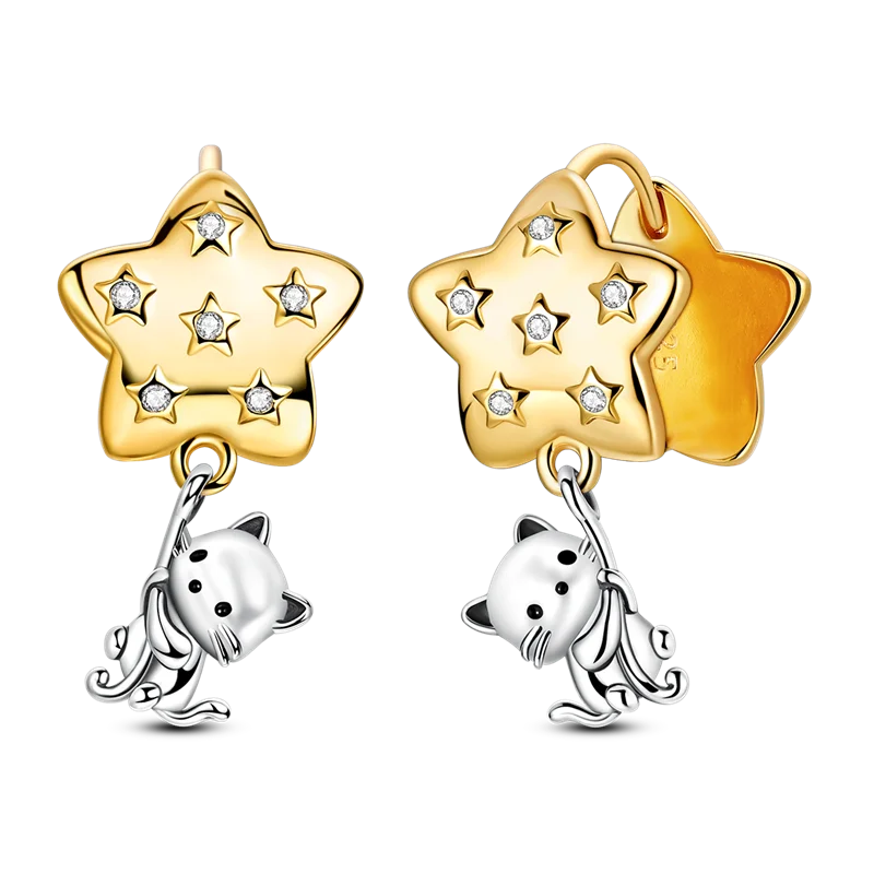 Ladies' Gold Earrings 925 Pure Silver Tree of Life Earrings, Birthday, Wedding, Engagement Party Fashion Jewelry Gifts 2025 New