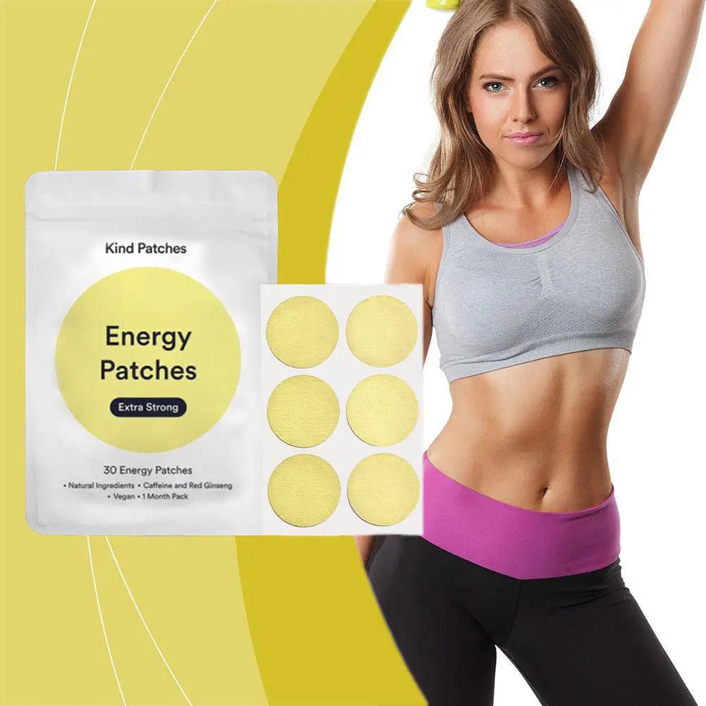 Energy Patches Strengthen Immune System Energy Boost Increase Alertness Motivation Fatigue Relieve Dopamine Patches Supplement