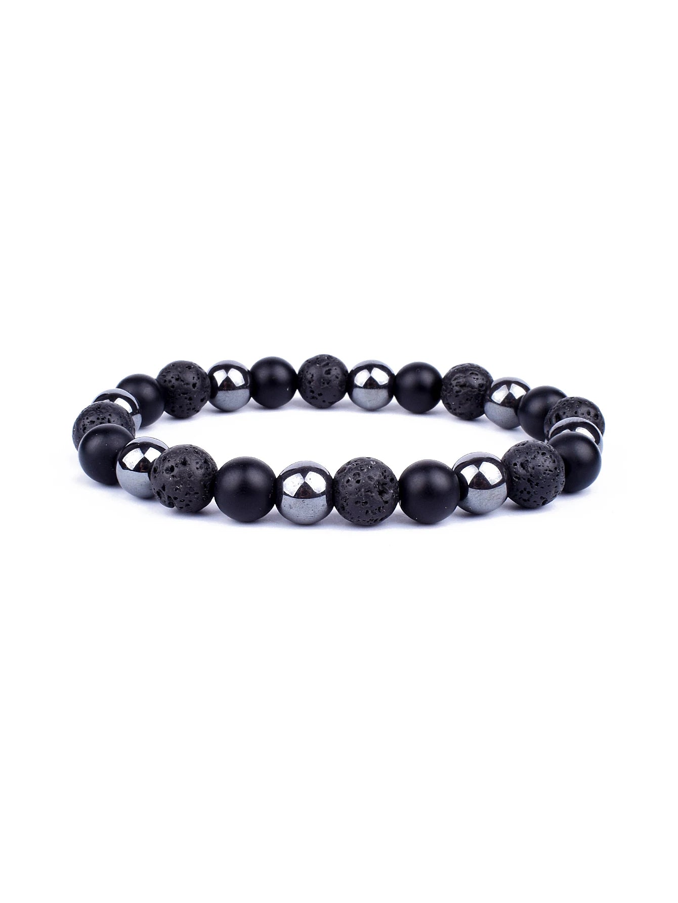 Triple Power Beaded Bracelet Tiger's Eye for Courage Obsidian Grounding & Pyrite for Wealth Natural Stones Healthy Care Jewelry