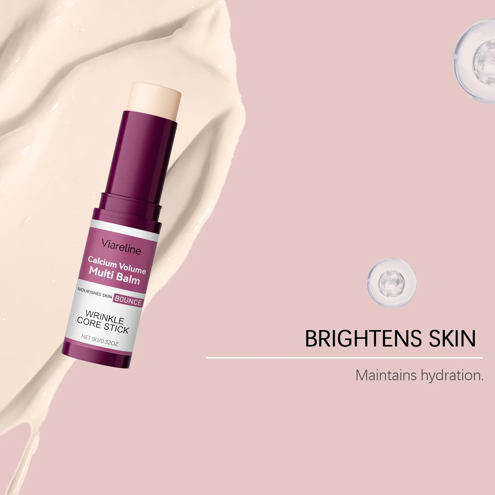 Multi-function Facial Moisturizing Stick Shrink Pores Lightening Firming Soften Anti-Wrinkle Cream Lip Balm Skin Care Cosmetics