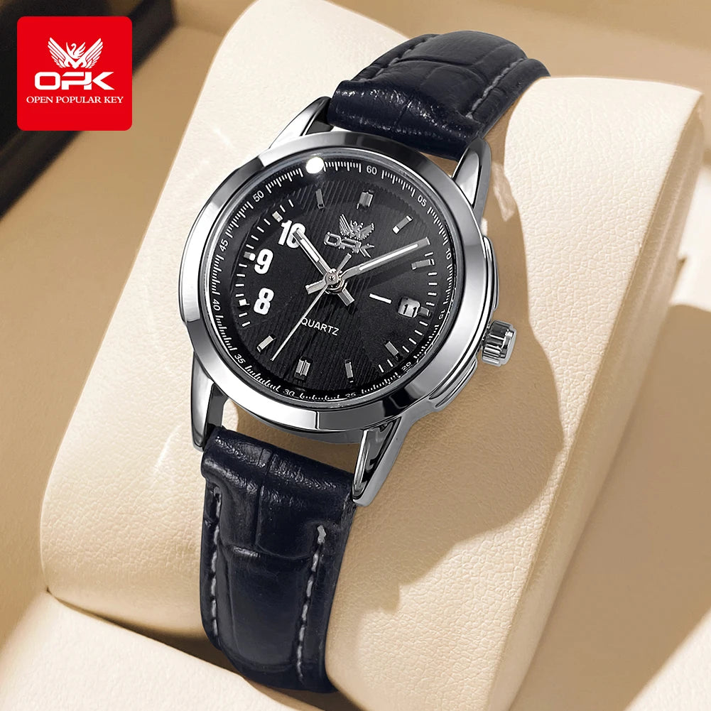 OPK Brand Women's Watch Casual Fashion Luminous Quartz Watch for Women 6021