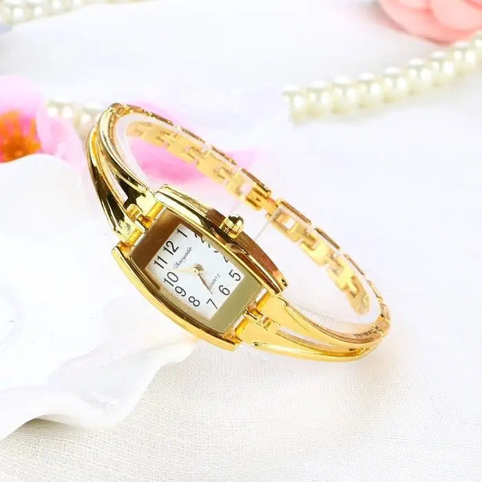 Newest Women's Wristwatch Bracelets Fashion Stainless Steel Ladies Watches Quartz Female Clock Reloj Mujer Watches