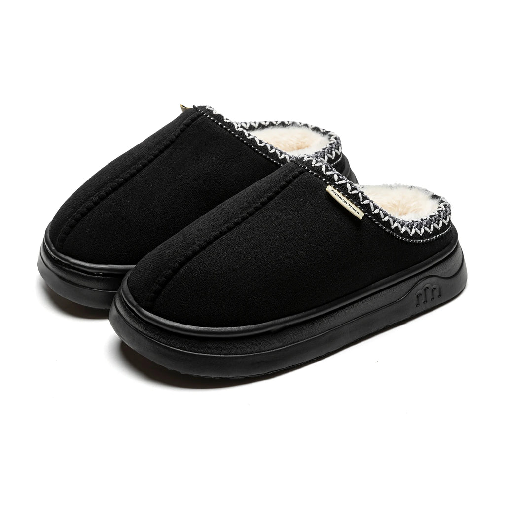 Fashion Women's Winter Slipper Boots Indoor Outdoor Warmth Anti-slip Comfort Thick Sole Casual Couple Home Shoes Snow Boots