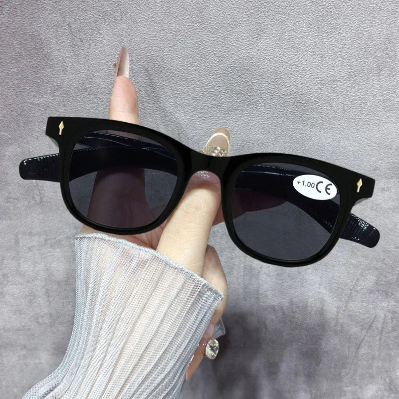 New Vintage Square Presbyopia Sunglasses Women Men Luxury Brand Reading Sun Glasses Male Female Eyewear Oculos De Sol +1.5+2.0