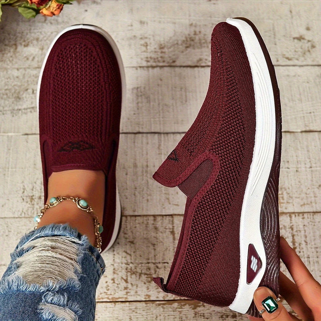 women's shoes, solid color soft women's single shoes, casual sneaker,  Lightweight and comfortable shoes woman