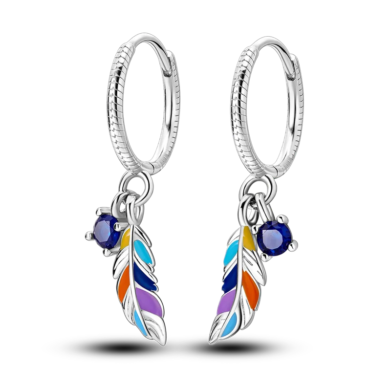 Ladies' Gold Earrings 925 Pure Silver Tree of Life Earrings, Birthday, Wedding, Engagement Party Fashion Jewelry Gifts 2025 New