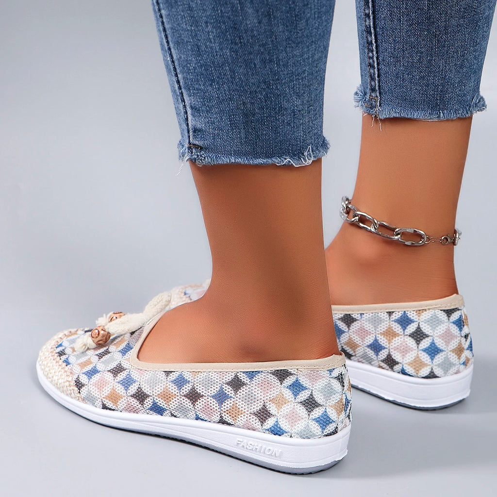 Women's summer breathable mesh flat shoes women's shoes casual sneakers shoes, clearance free shipping