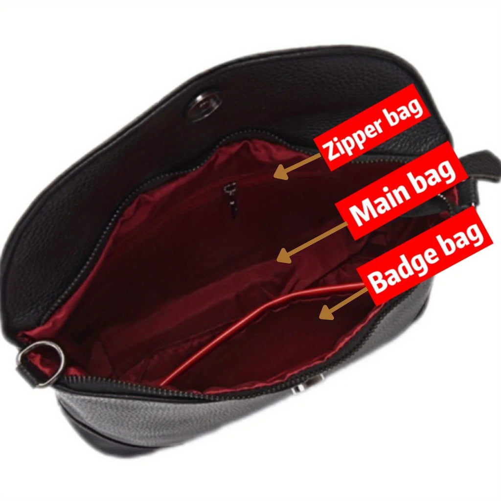 2025 new solid color ladies fashion shoulder bag, casual and simple ladies crossbody bag, large capacity ladies commuter bag