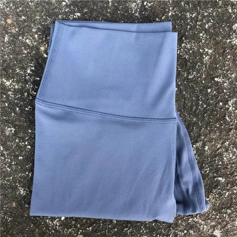 Solid Color 2.0women Sport Pant Plus Size High Waist Yoga Legging Athletic Gym Comprehensive Training Jog Back Built-In Pocket