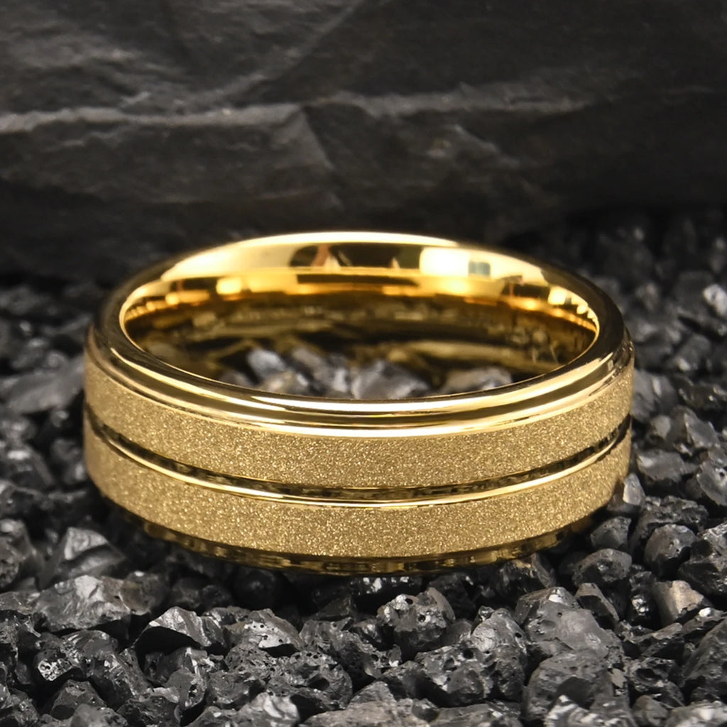 tungsten carbide ring for man anillos bague homme pareja de compromiso fashion jewelry wedding band couple engagement rings gift