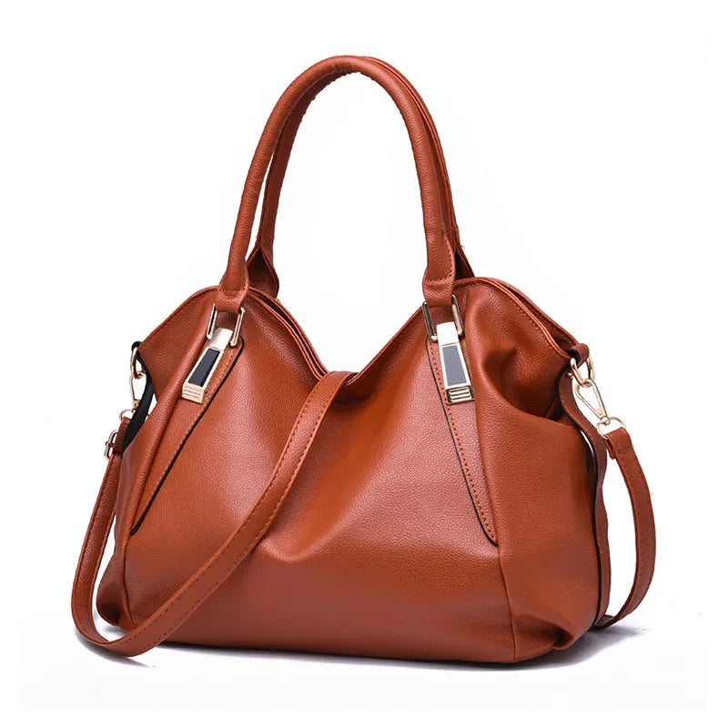 2025 Hot Women'S Fashion Soft Leather Handbag Large Capacity Women'S Bag One Shoulder Crossbody Bag Women'S Stylish Backpack