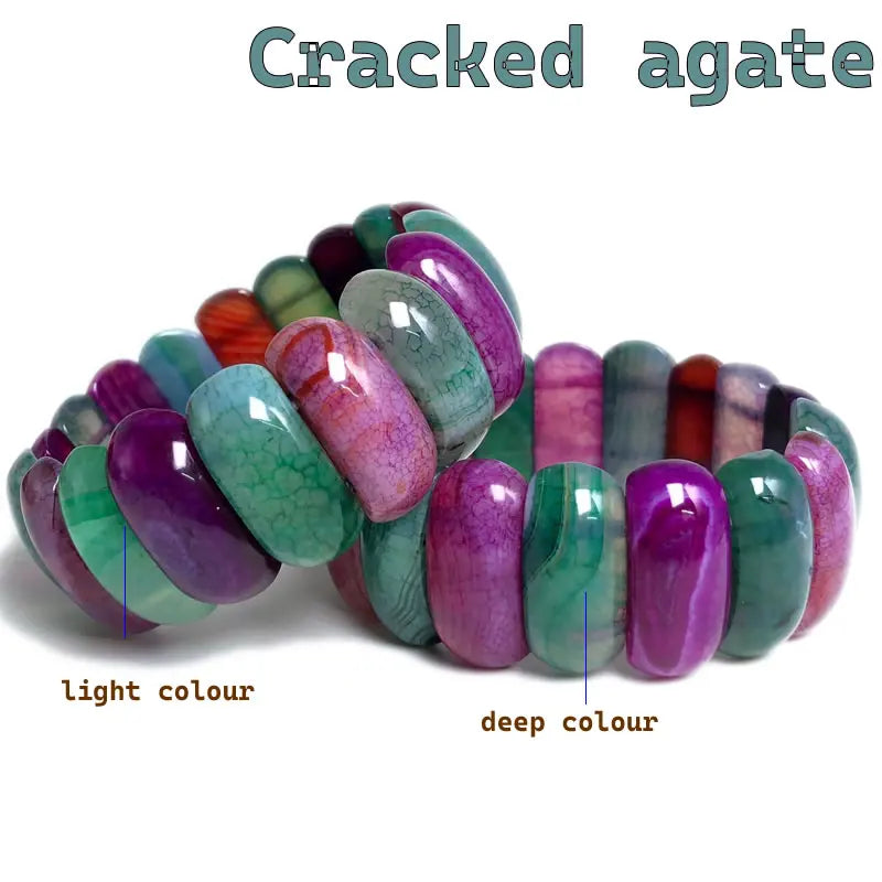 natural botswana agates/Red Blue Sardonyx stone beads bracelet natural gem stone bangle fine jewelry woman for gift wholesale !