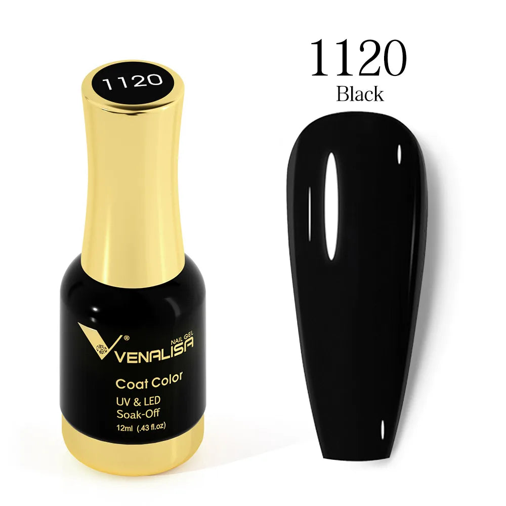 #1004 VENALISA Nail Gel Polish Hema TPO Free Semi Permanent Jelly Nude Pink Color Soak Off UV LED Ultra Diamond Varnish 12ml