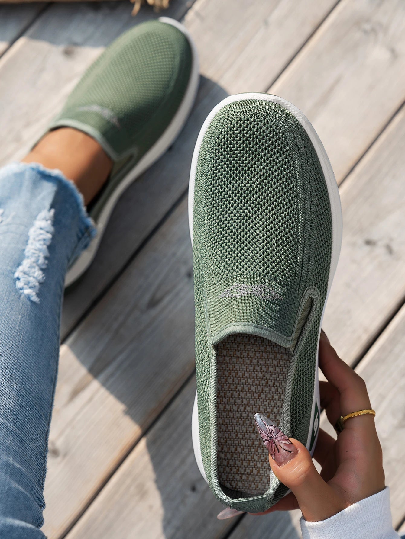 women's shoes, solid color soft women's single shoes, casual sneaker,  Lightweight and comfortable shoes woman