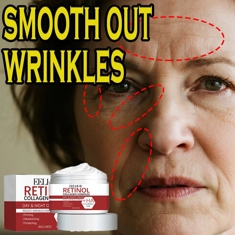 Retinol Lifting Firming Creams Collagen Wrinkle Remover Face Care Cream for Moisturizer Whitening Brighten Skin Care Products
