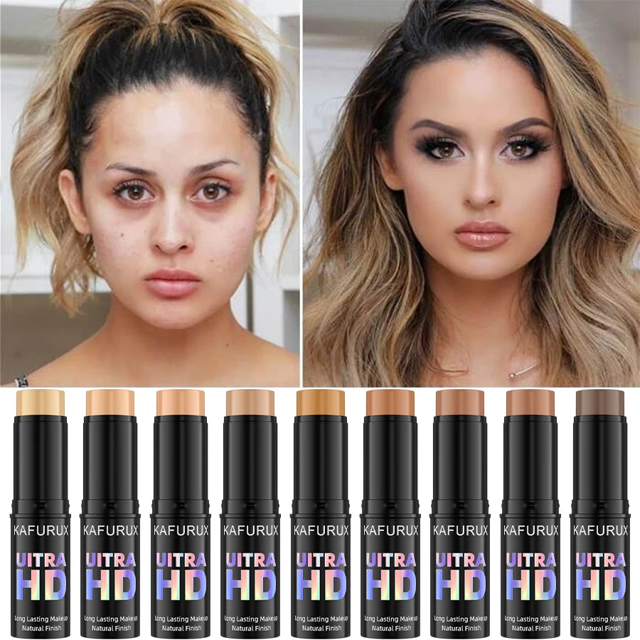 1PC Face Foudation Concealer Stick Long Lasting Dark Circles Corrector Contour Concearler Pen Korean Makeup for Women Face Cosme