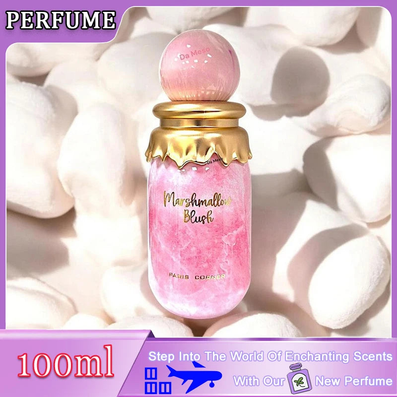 Paris Corner Corner Marshmallow Women's Perfume Eau De Toilette Long-lasting Floral Scent Fresh Natura Perfume