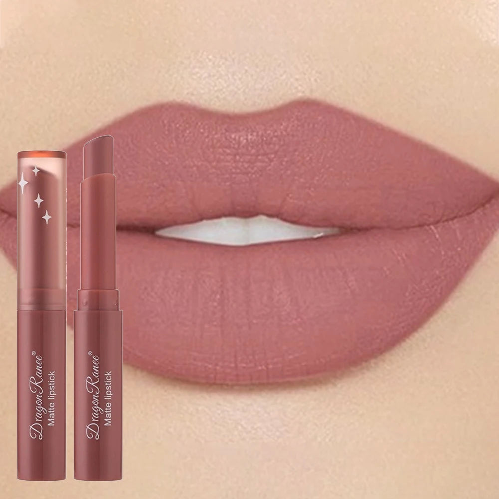 Nude Matte Lipstick Waterproof Lip Sticks Not Fading Sexy Red Velvet Lipsticks for Women Make Up Long Lasting Lip Cosmetics
