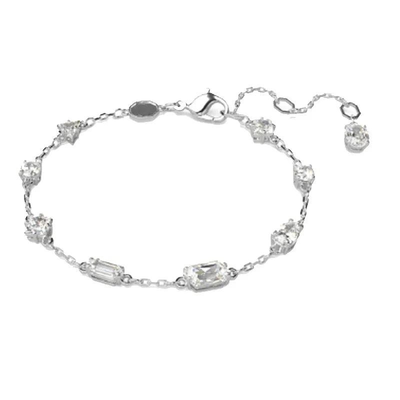 Original Geometric Charms Teardrop Jewelry Necklace Fine Jewelry Set Women Water Drop Bracelet Earrings Ring Romantic Gift