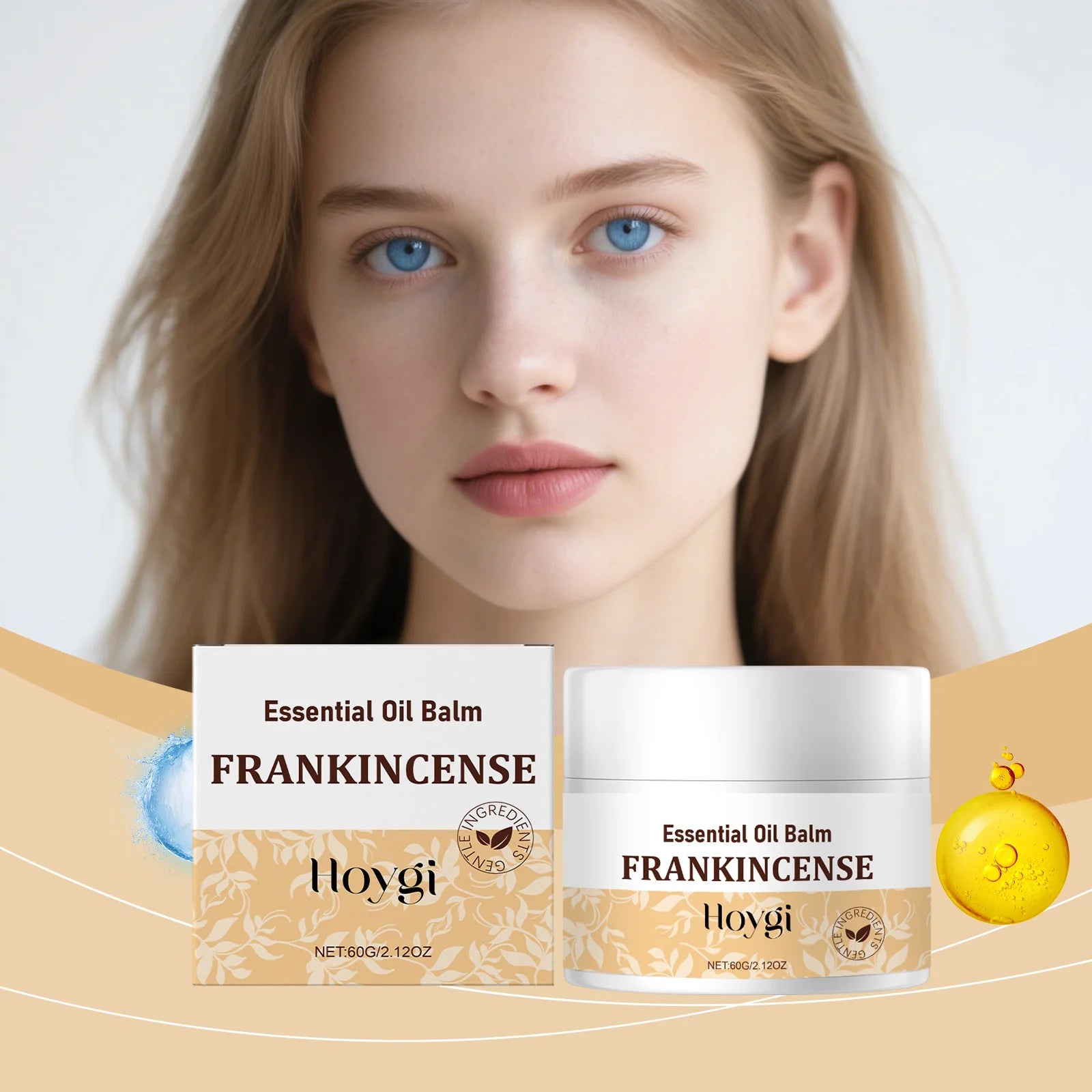 Winter Moisturizer for Dry Skin Hydrating Face Cream Sensitive Skin Daily Facial Lotion Anti Dryness Cream for Cold Weather 60g