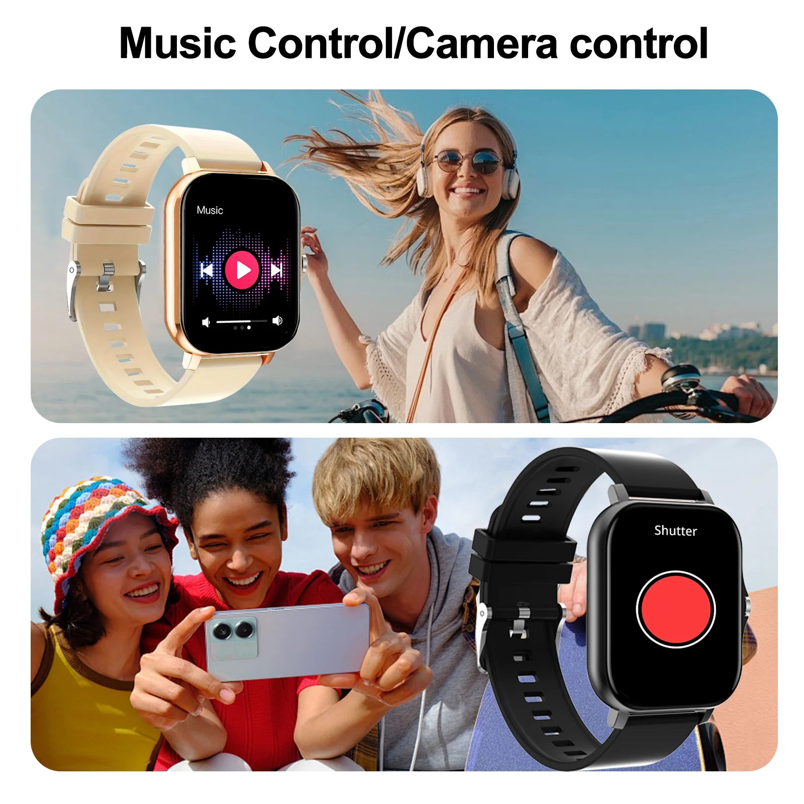 Smart watch, wireless calling /dial, multi -Sport mode, calling reminder and rejection,information reminder,for iPhone/Andriod