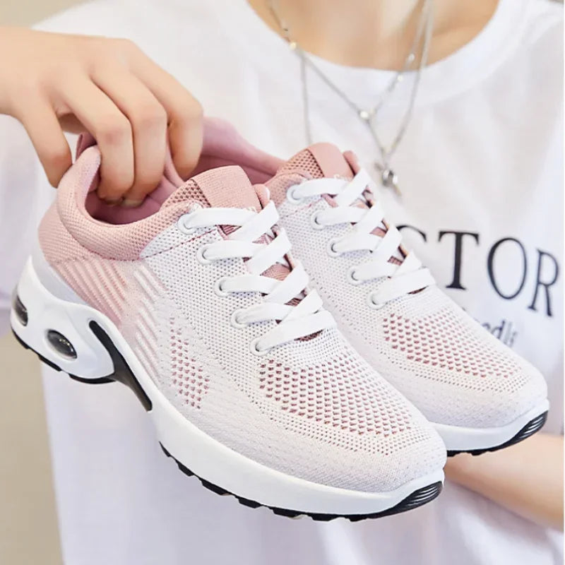 Women's Shoes 2025 Summer Casual Sneakers Breathable Mesh Affordable Free Shipping