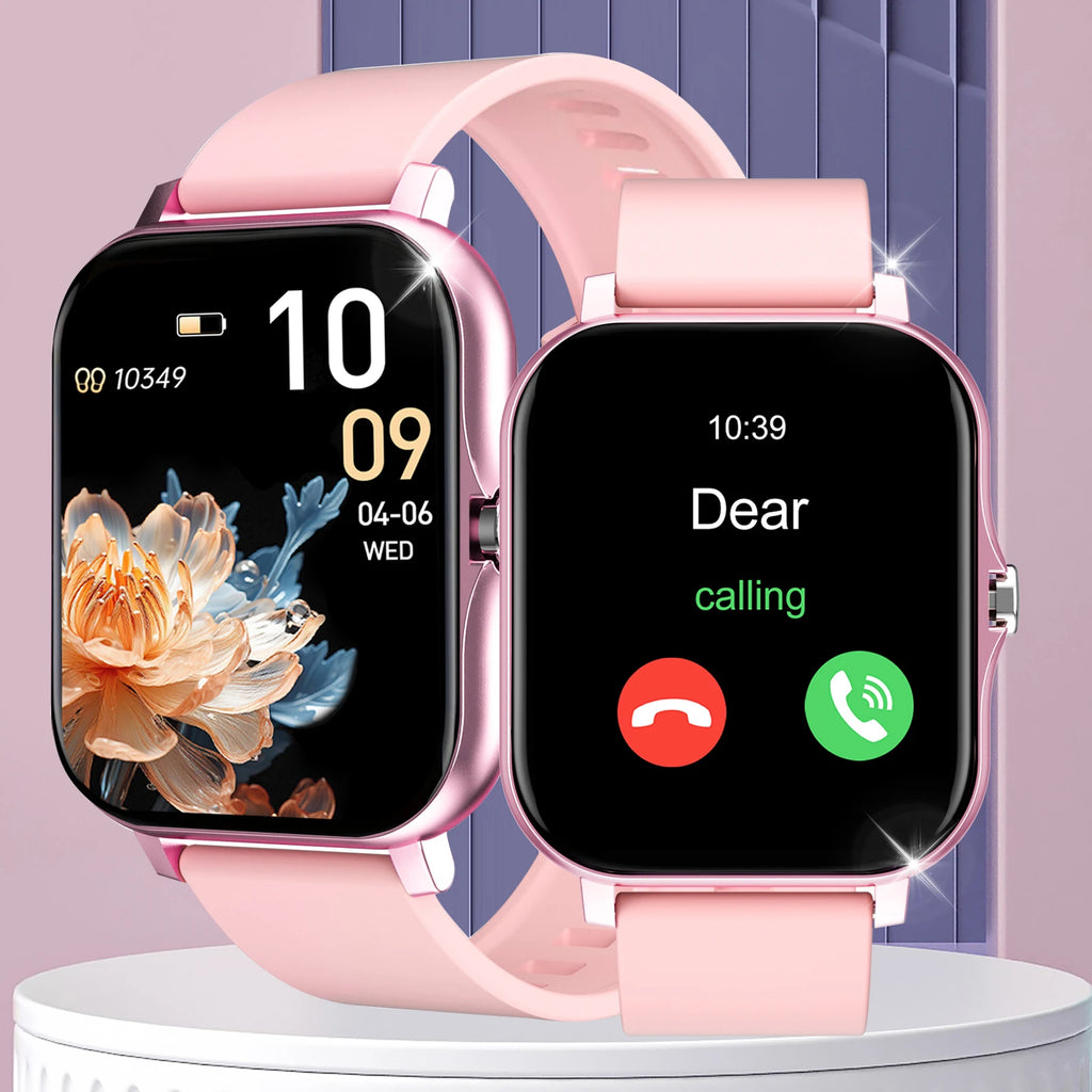 Smart watch, wireless calling /dial, multi -Sport mode, calling reminder and rejection,information reminder,for iPhone/Andriod