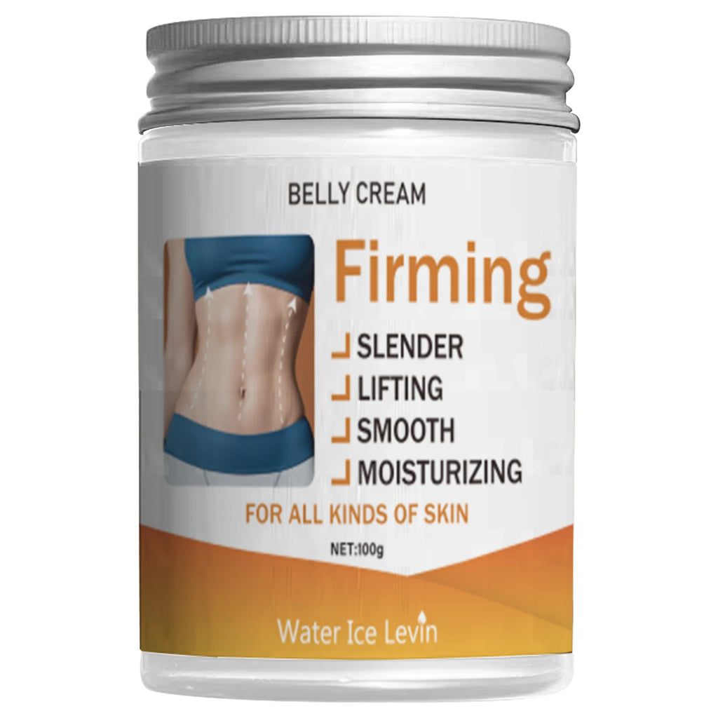 Unisex Firming Abdominal Cream, Unscented Moisturizing Cream, Hyaluronic Acid, Shea Butter, All Skin Firming and Lifting Body Lotion for Hips, Thighs and Arms