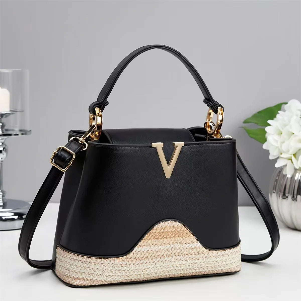 women shoulder Bag for 2025 luxury designer handbag women Handbags leather Printed monogram single shoulder straddle bag