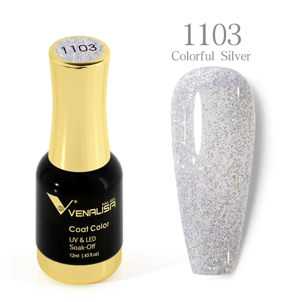 #1004 VENALISA Nail Gel Polish Hema TPO Free Semi Permanent Jelly Nude Pink Color Soak Off UV LED Ultra Diamond Varnish 12ml