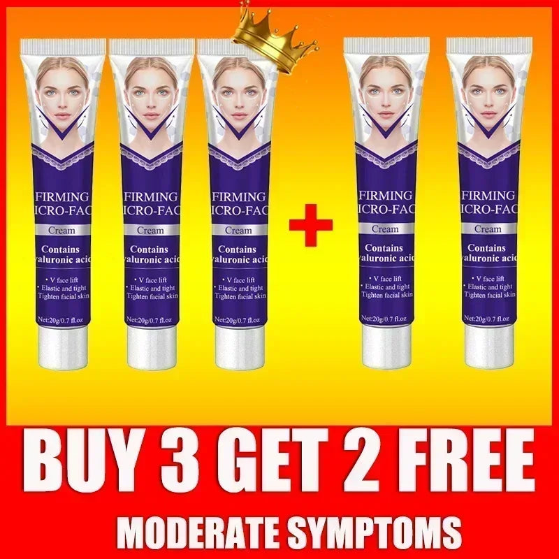 Effective V-Shape Face Slimming Lifting Facial Cream Lift Up V Double Chin Cheek Slimming Firming Anti Wrinkle Beauty Skin Care